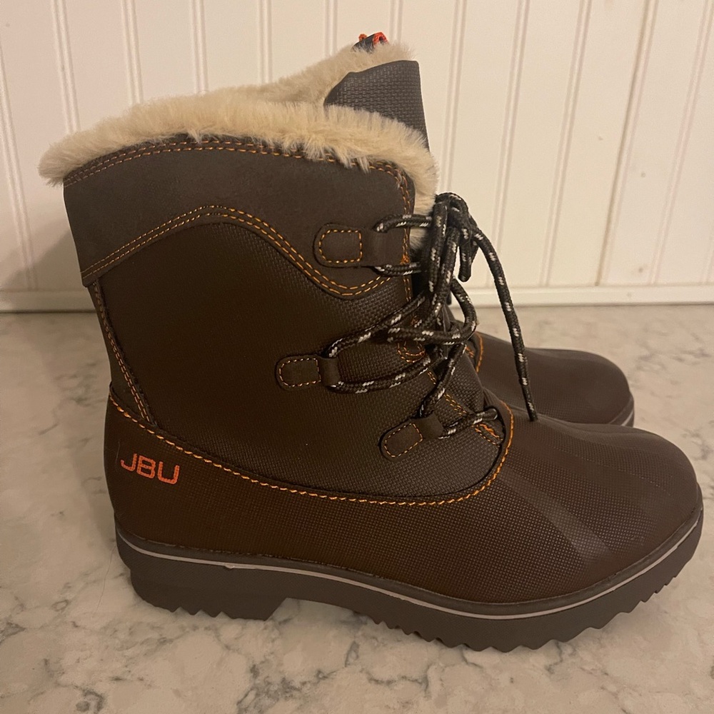 JBU Women's Brown Winter Boots- Brisky boots